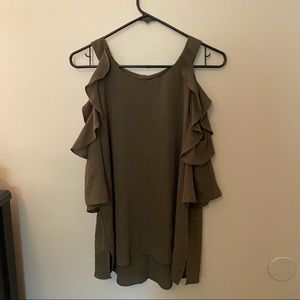 Off The Shoulder Ruffled Blouse